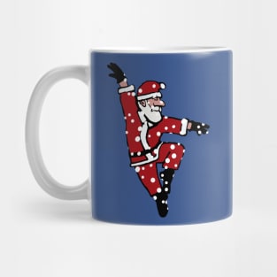 Dancing Santa 1 Mug